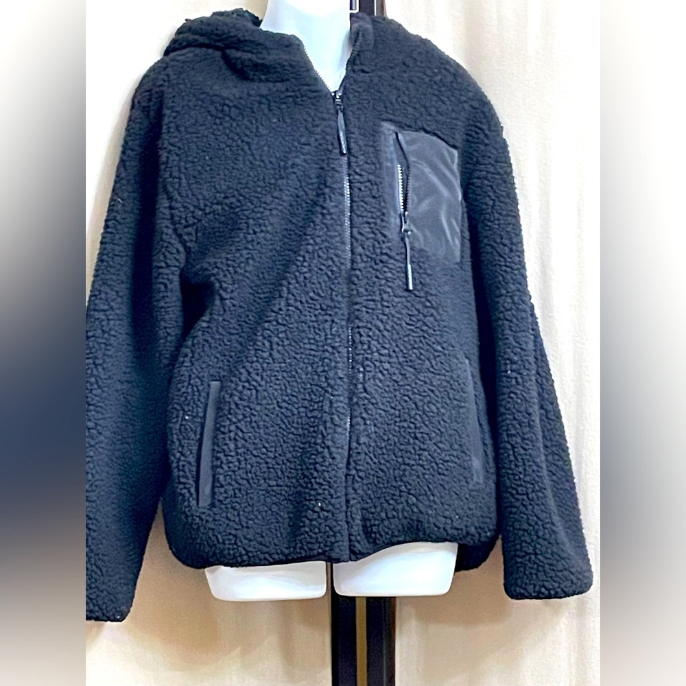 ❣️ $23.00 ❣️Cozy Black Sherpa Jacket